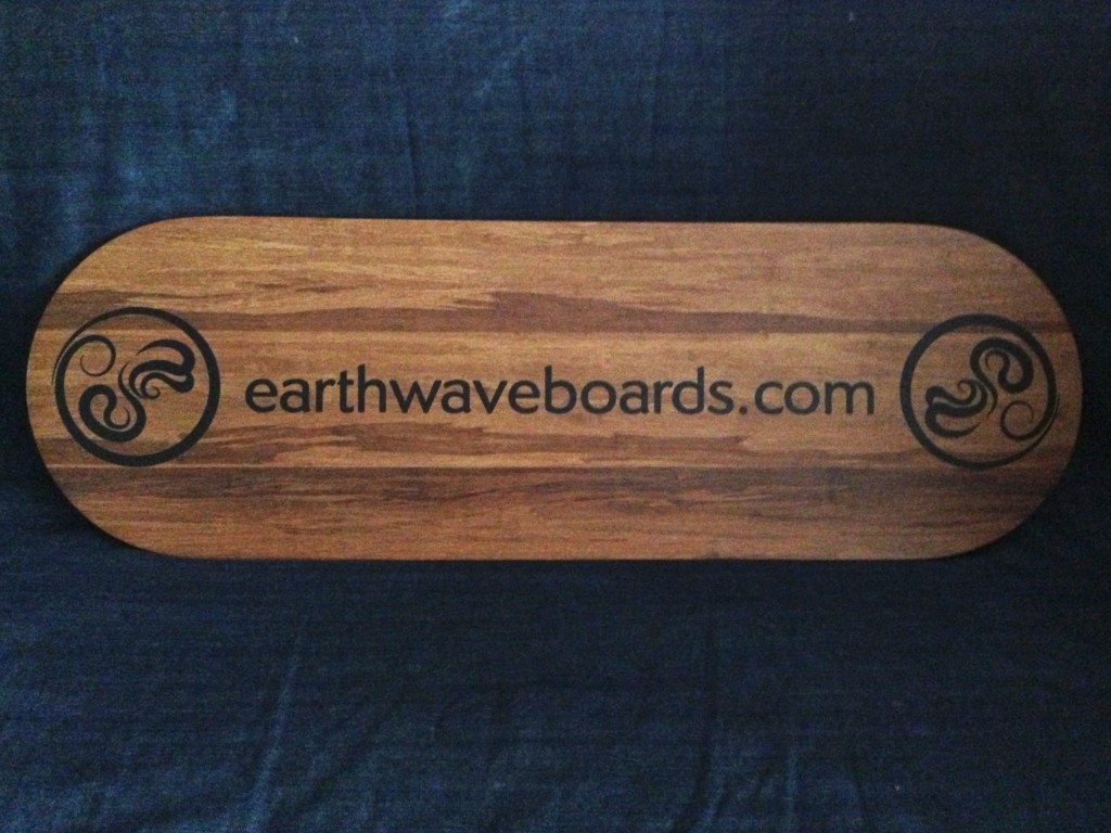 Bamboo Earthwave Board:   Made from 100% bamboo. Each board is handcrafted.